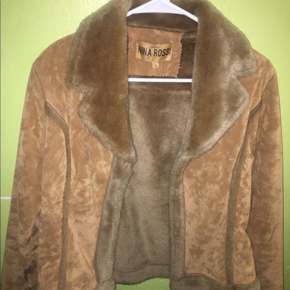 Nina Rossi size Small jacket very warm and soft!✨