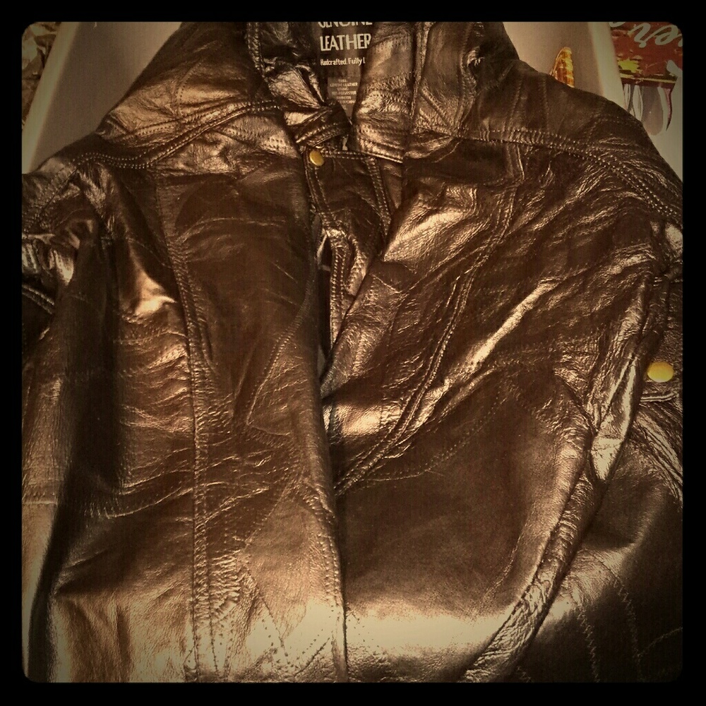 I Napoline6 Genuine Leather Jacket