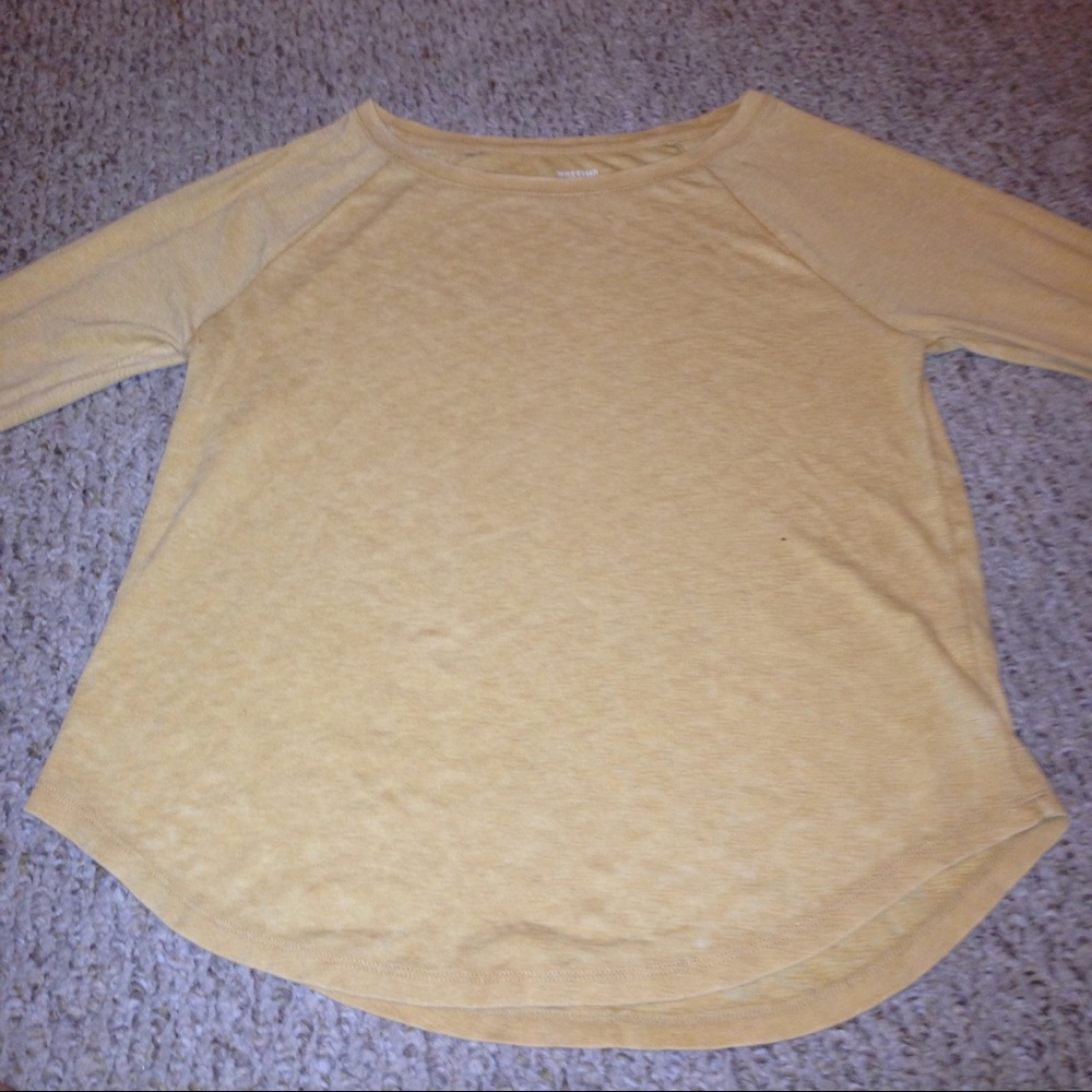 Yellow long sleeve