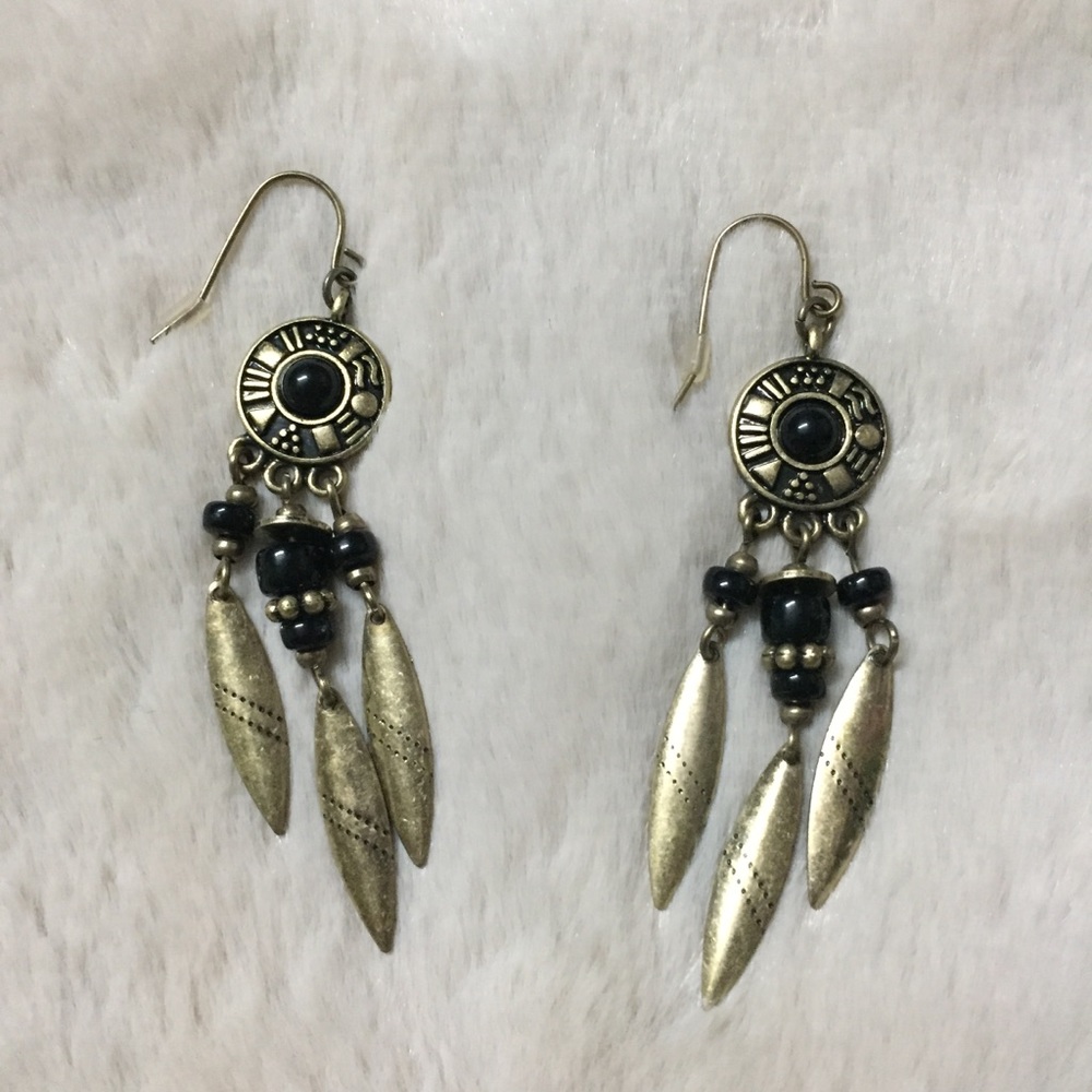 Dream catcher earrings