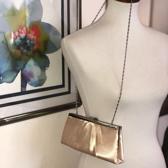 Jessica Mcclintock Cream/Goldish formal purse - Picture 2 of 6