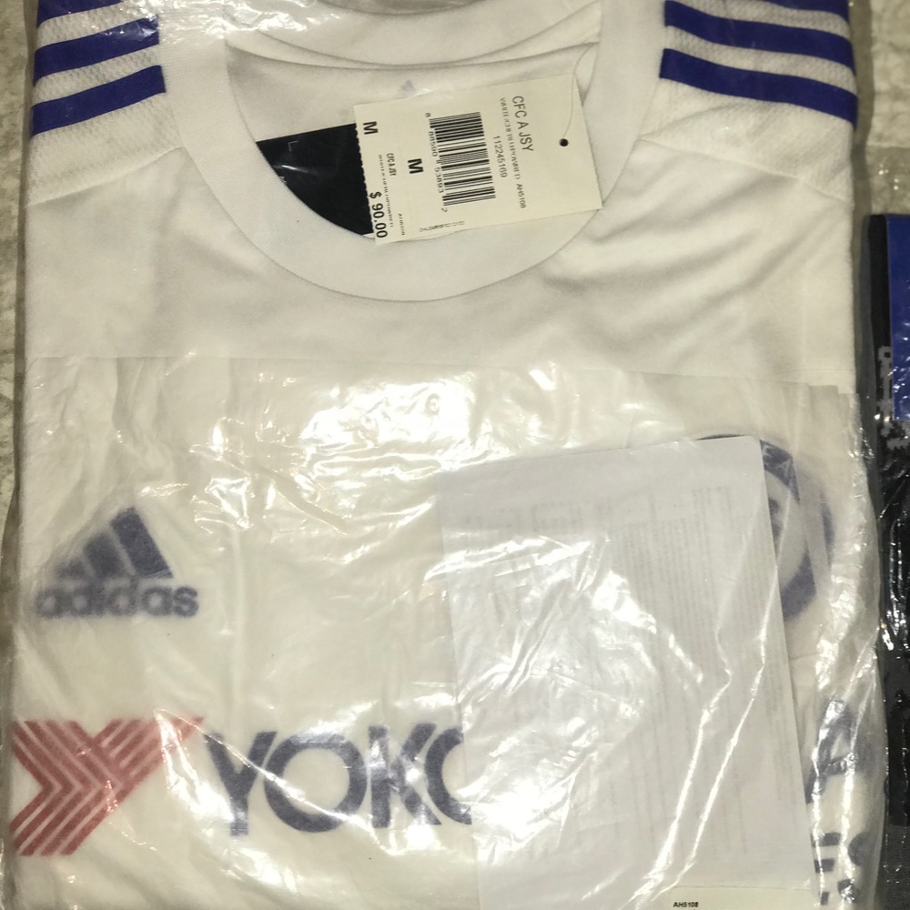 CHELSEA JERSEY 15/16 AWAY WHITE