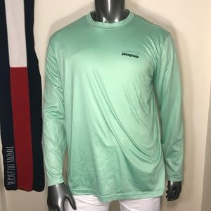 Patagonia polyester long sleeve tee
