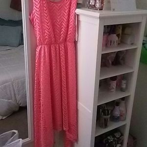 Pink/coral dress