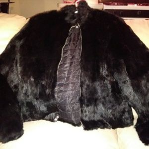 Real fur Coat mink obo