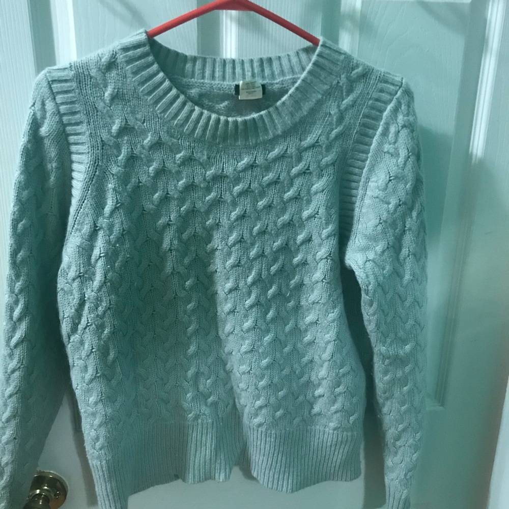J.Crew cable knit sweater