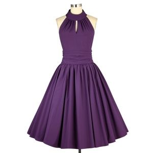 Swing High Neck Pin Up Dress