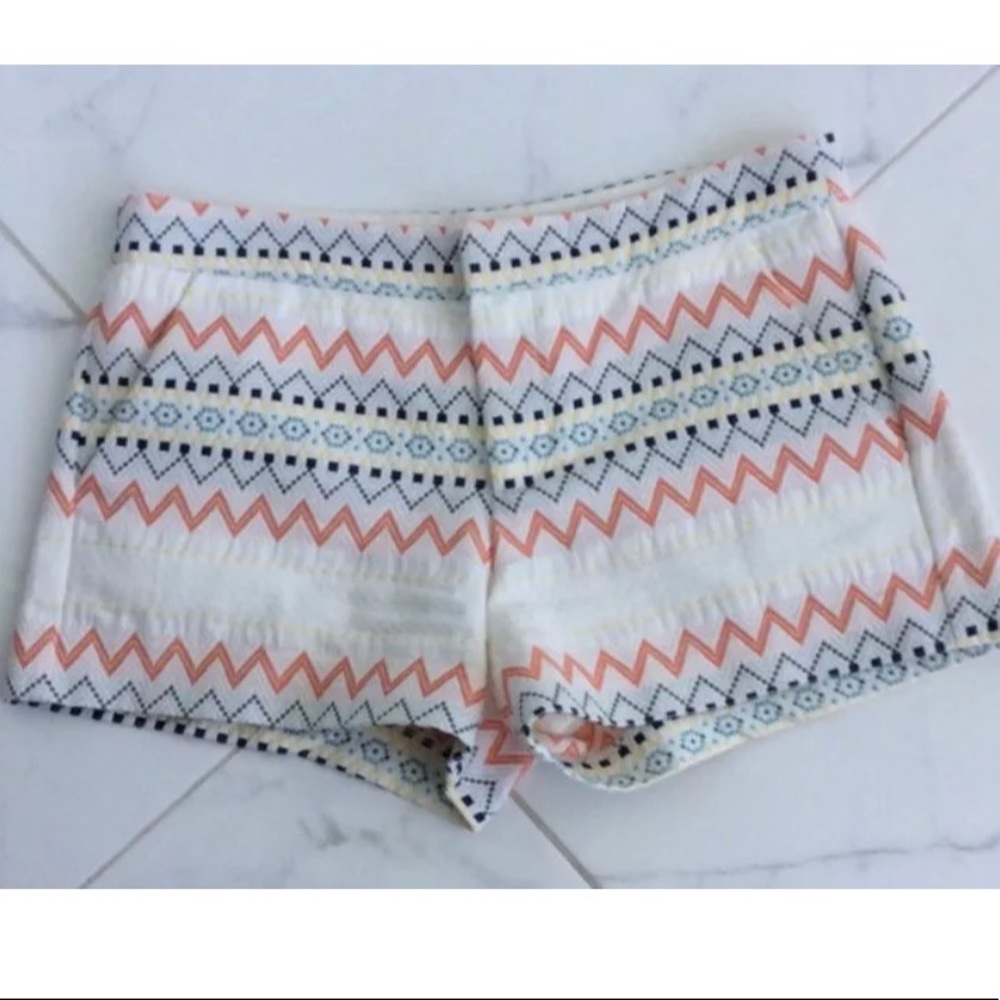 Parker Patterned Shorts, Size 6