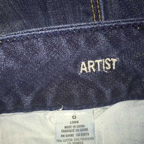 American Eagle Women's Artist Jeans Size 6 - Picture 7 of 8