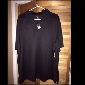 George Men's Black Polo Shirt Size XXL NWT