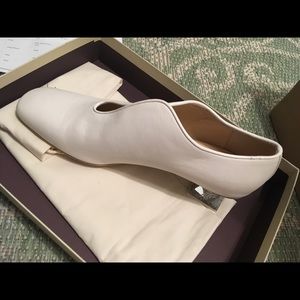 Stella McCartney Lucite Heel Loafer, White