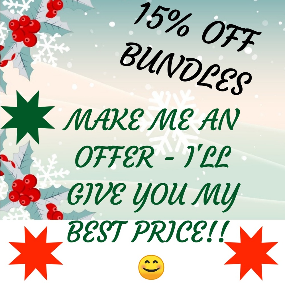 15% OFF BUNDLES