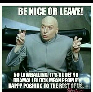 BE NICE AND THOUGHTFUL