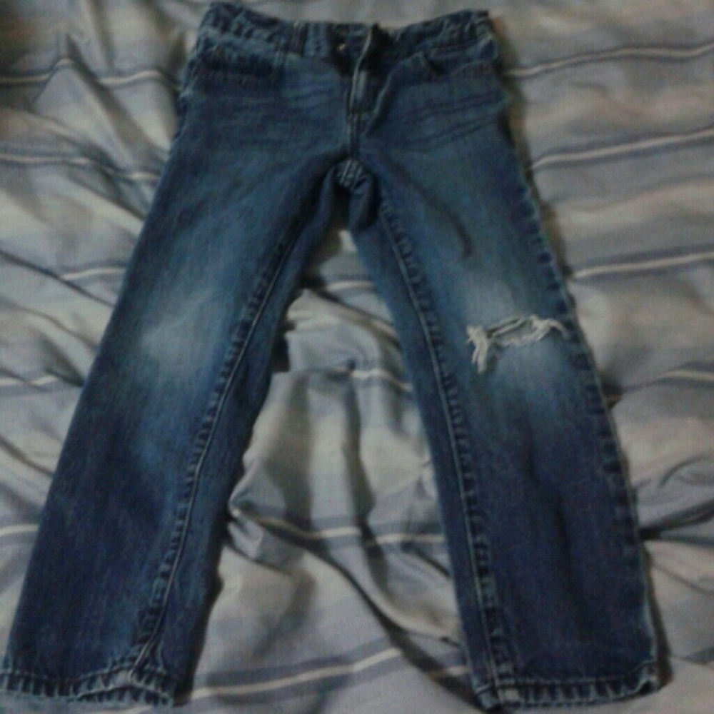 Distressed Boys jeans