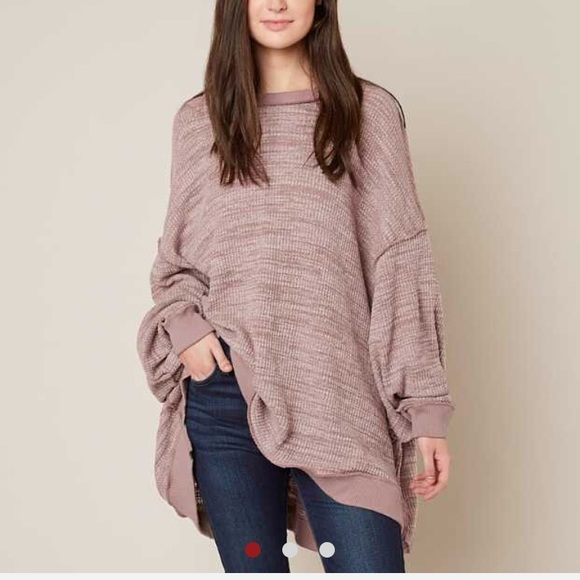 free people oversized sweatshirt