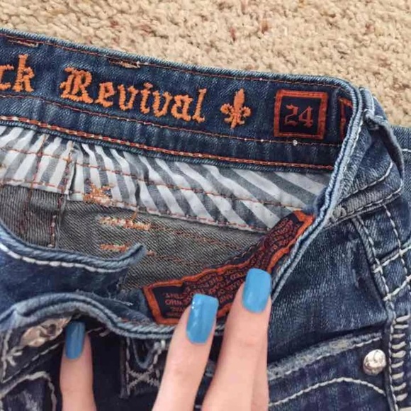 rock revival skinny jeans - Picture 4 of 6