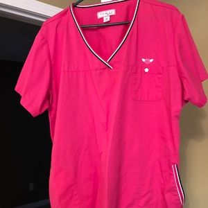 Koi Scrub Top