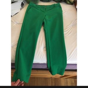 Emerald green The Limited ankle pants