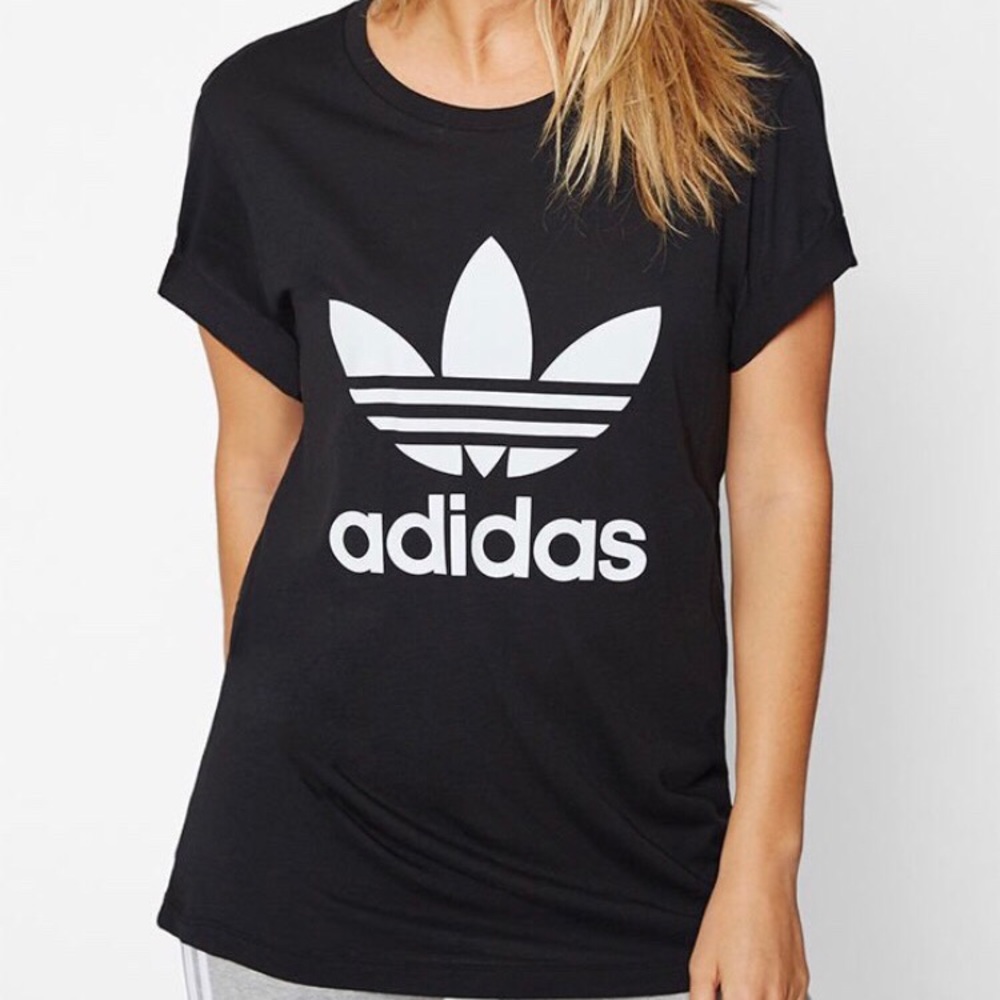 adidas logo shirt