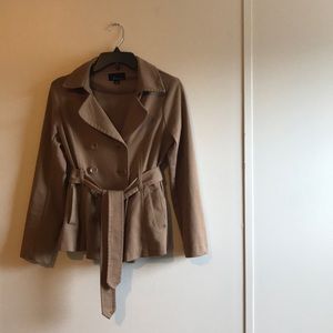 Forever 21 M/M Lightweight Tan Trench Coat