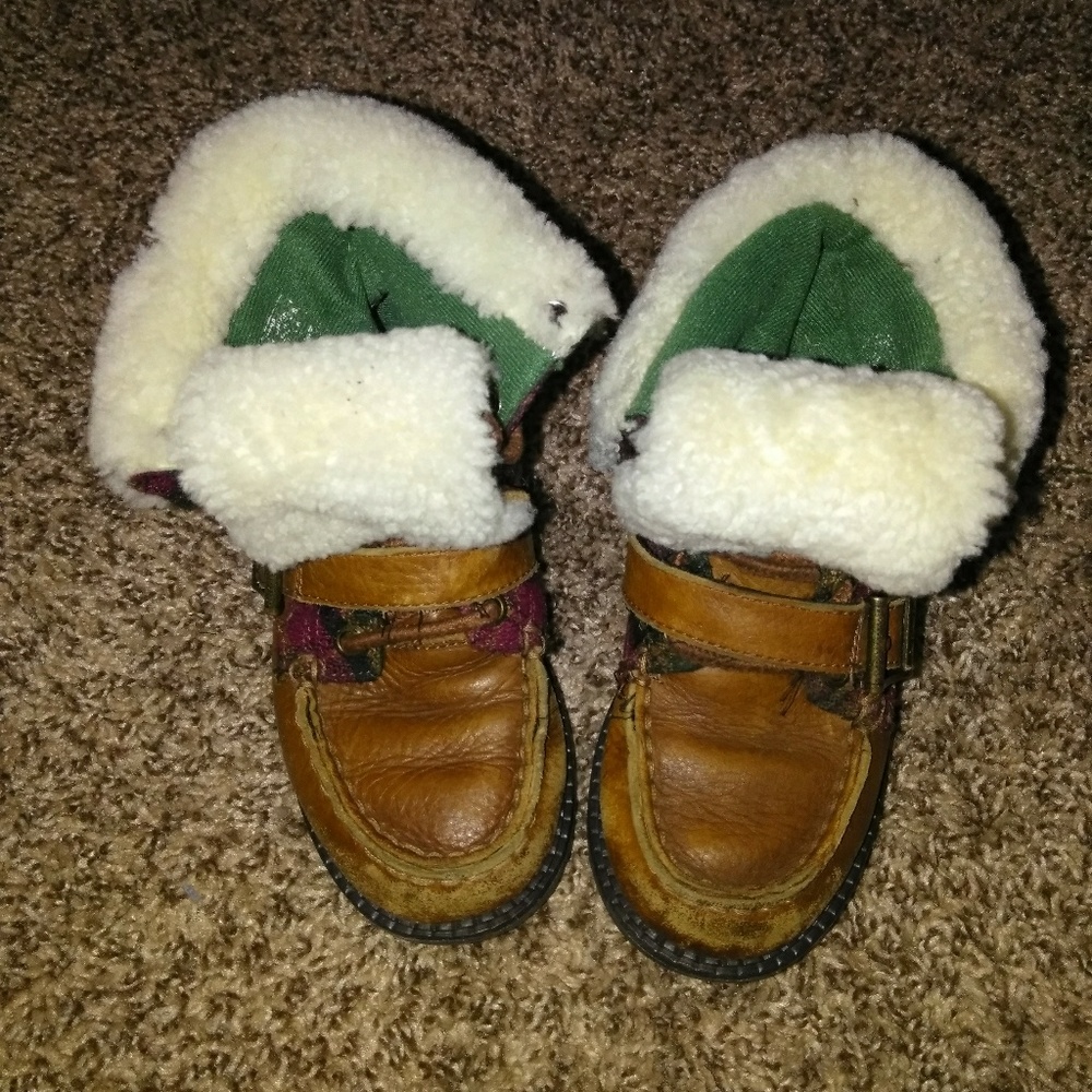 Kids Polo Ralph Lauren Boots Preschool Size 10/11c