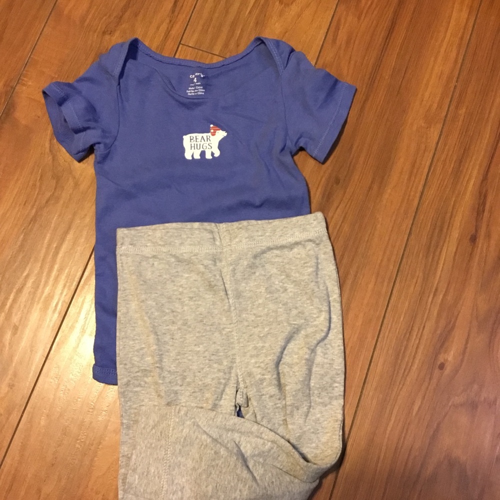 NWOT-Boy's PJ Polar Bear Set