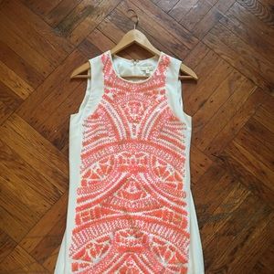 Shoshanna Sequin Sheath Dress