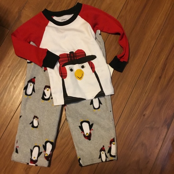 NWOT- Boy's PJ Penguin Set - Picture 1 of 4
