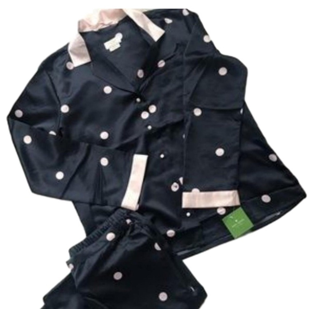 (Kate spade) NAVY POLKA DOT pajama set