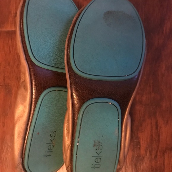 Tieks Metallic Gold size 10 - Picture 4 of 4
