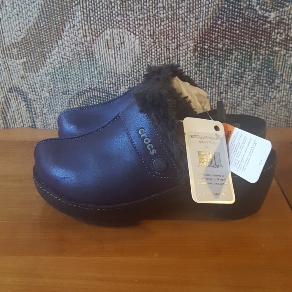 Crocs Cobbler Shimmer Leather