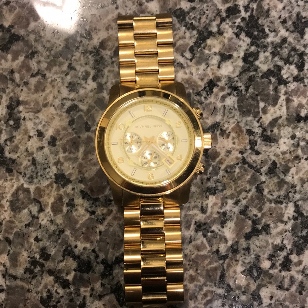 MK watch, rarely used, no signs of wear