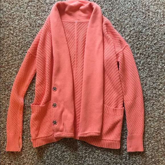 Lululemon post practice cardigan size 8-10 - Picture 1 of 4