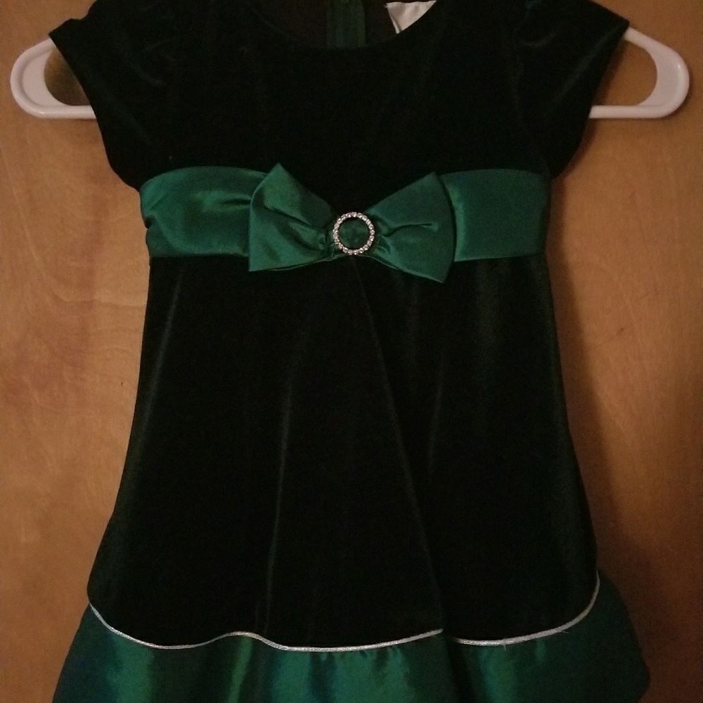 Rare Editions 2T Velvet Dress