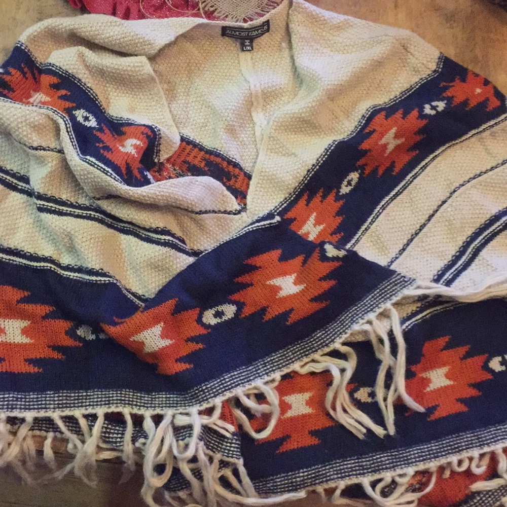 Aztec poncho