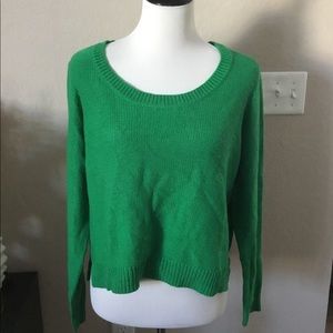 Green sweater