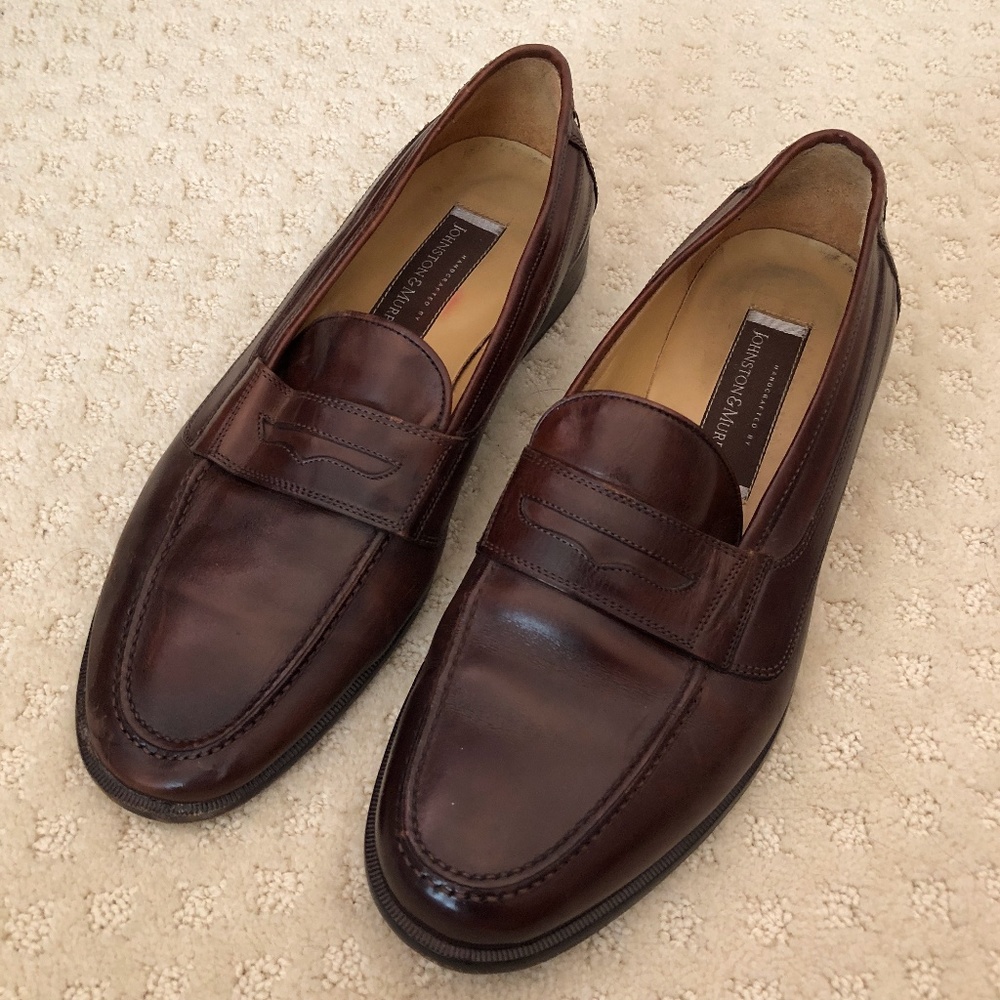 Johnston & Murphy Men's Penny Loafer Dress Shoes