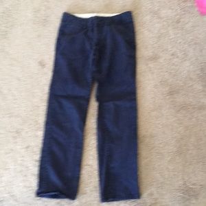 Boys gap size 12 regular blue uniform pants