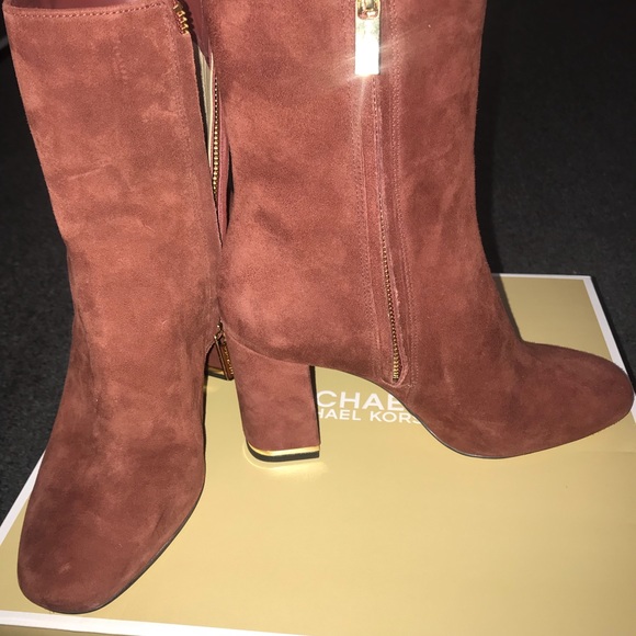 Michael Michael kors burnt orange boots - Picture 3 of 6
