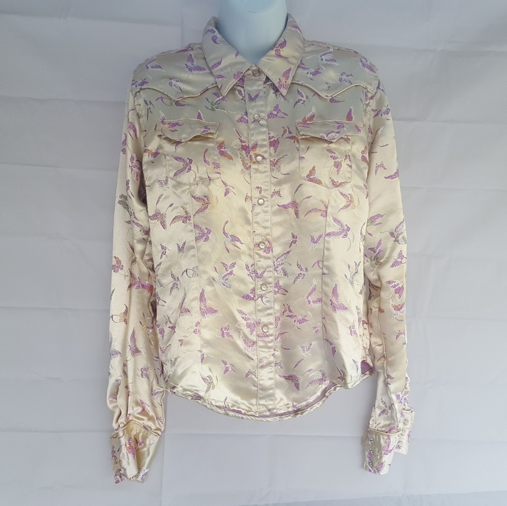👢👗Western Country style Shirt size LARGE