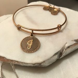 Alex and Ani J bracelet