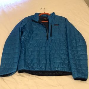 Patagonia lightweight down half zip