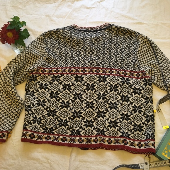 Vintage Woolrich Nordic Ski Cardigan EVC - Picture 6 of 6