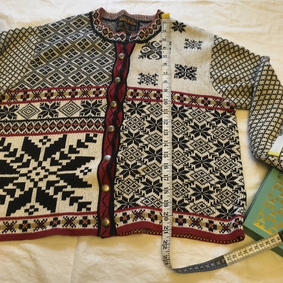 Vintage Woolrich Nordic Ski Cardigan EVC - Picture 4 of 6