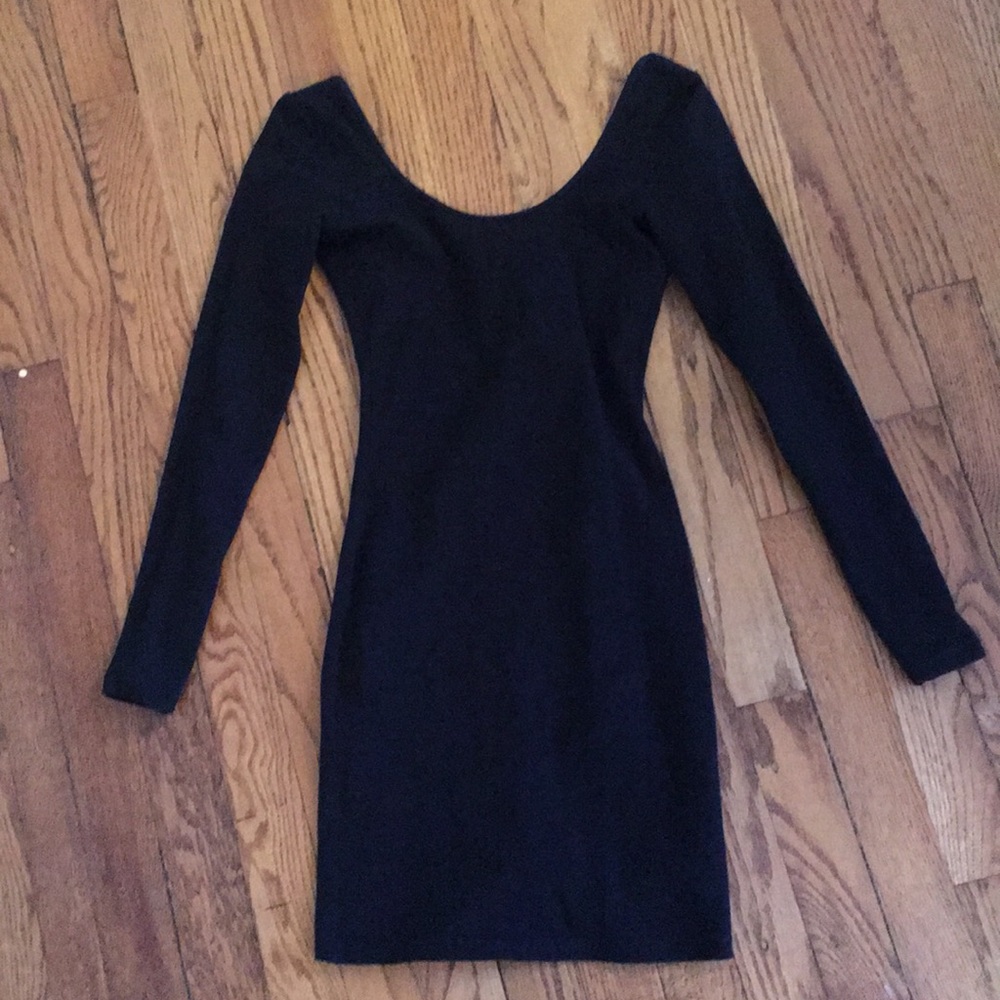 American apparel black dress