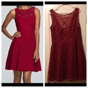 All over lace illusion Davids Bridal