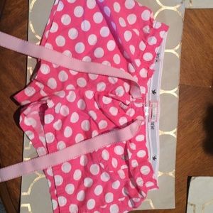 Aerie pink polka dot short sleep shorts 🎀