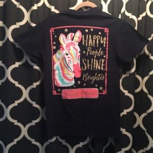 *Simply Southern* Navy t shirt