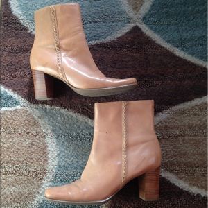 Tan Ankle Booties