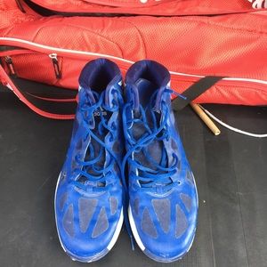 Blue Hightop Adidas Crazy Shadow 2.0